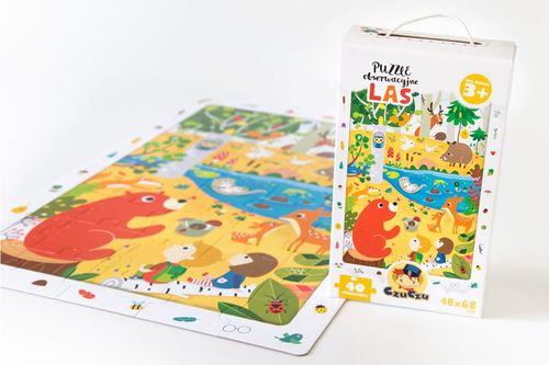 Czuczu Puzzle obserwacyjne. Las na Arena.pl