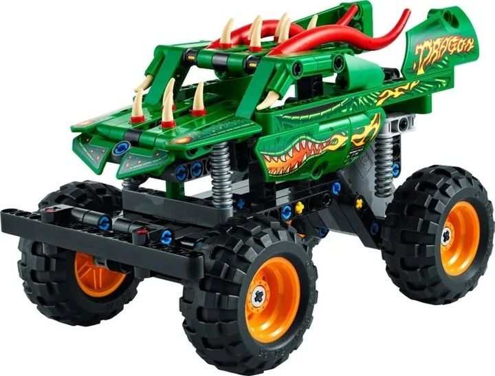 LEGO Technic Monster Jam Dragon Napęd PullBack 2w1 42149 zdjęcie 6