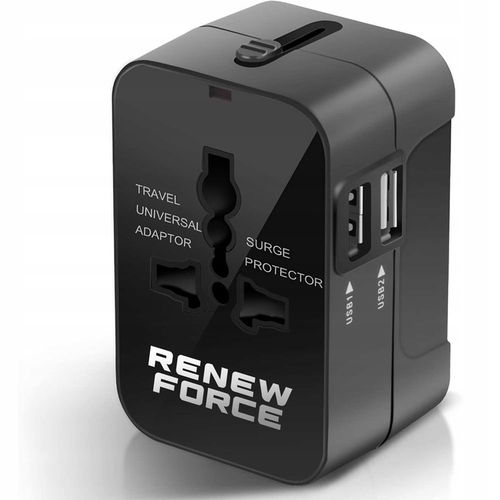 Uniwersalna Przejściówka ADAPTER Gniazda USA UK EU AUST Ładowarka USB na Arena.pl