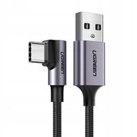 Kabel USB-C UGREEN US284 1m Kątowy Quick Charge 3.0 DO Ładowania