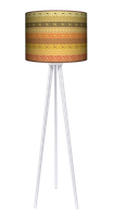 Lampa podłogowa - stojąca drewniana trójnóg duża - Afryka