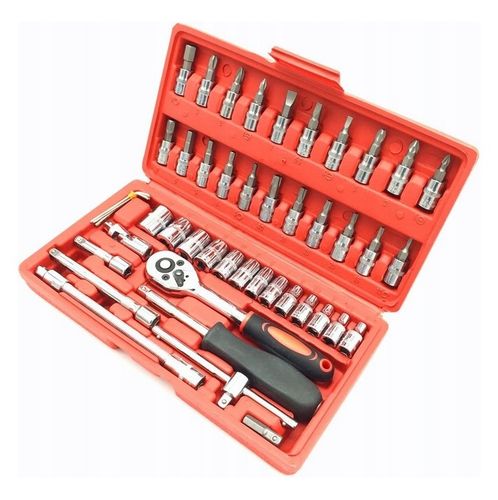 ZESTAW KLUCZY NASADOWYCH KLUCZE NASADOWE 46 TORX Bity Wkrętaki Imbusy na Arena.pl