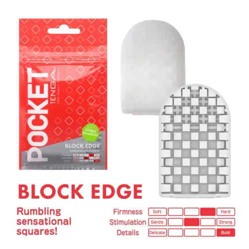 tenga pocket block edge - kompaktowa maszyna intymna do podroży na Arena.pl