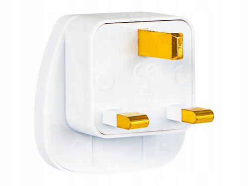 2x PRZEJŚCIÓWKA Wtyczka typ G ADAPTER PODRÓŻNY EU-UK PL ANGIELSKA na Arena.pl