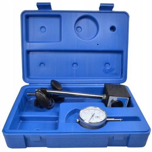 CZUJNIK ZEGAROWY STATYW MAGNETYCZNY 0-10MM ZESTAW BLACK na Arena.pl