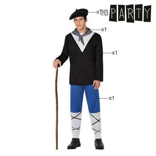 Kostium dla Dorosłych Bask (4 Pcs) XL na Arena.pl