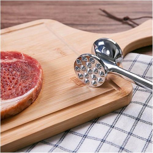 TŁUCZEK DO MIĘSA KOTLETÓW MŁOTEK DWUSTRONNY ROZBIJAK STAL NIERDZEWNA JAKOŚĆ na Arena.pl