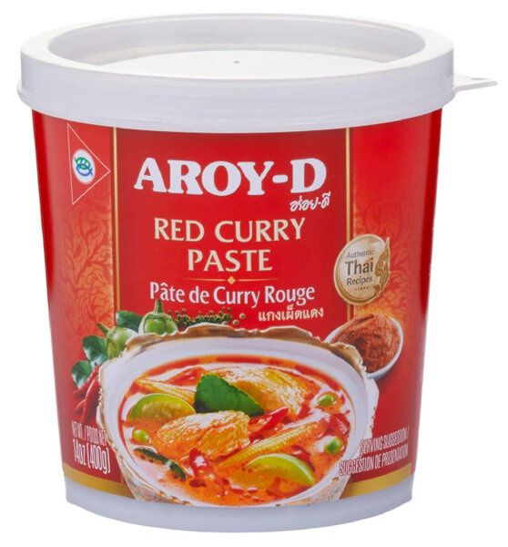 Pasta curry czerwona 400g - Aroy-D zdjęcie 1