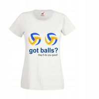 damska Koszulka kibica SIATKÓWKI T-SHIRT grafika