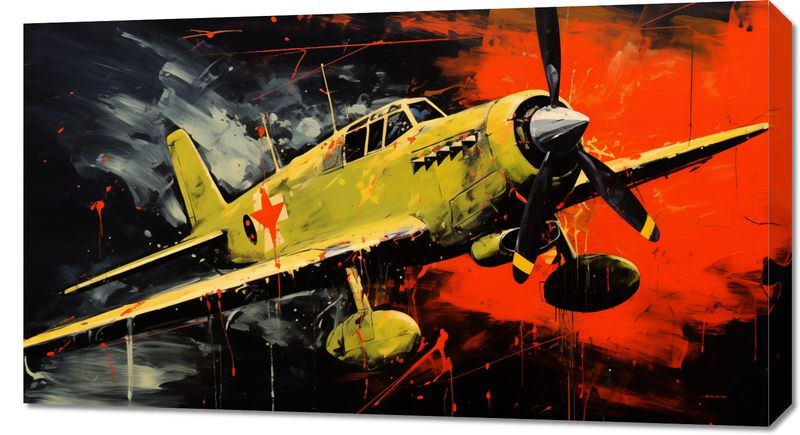 Obraz 90x50cm Barwny Przelot zdjęcie 1