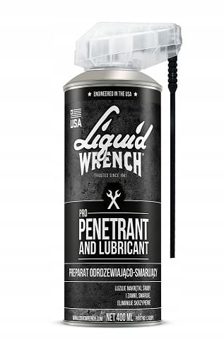ODRDZEWIACZ WIELOFUNKCYJNY DO ŚRUB LIQUID WRENCH PRO PENETRANT SPRAY 400 ml na Arena.pl
