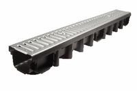 odwodnienie liniowe 1000*98 kanał z kratą stalową a15 - mx 01738