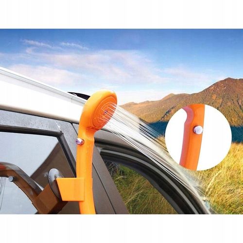 PRYSZNIC TURYSTYCZNY KEMPINGOWY POMPKA POD NAMIOT 12V 60W NATRYSK POLOWY na Arena.pl