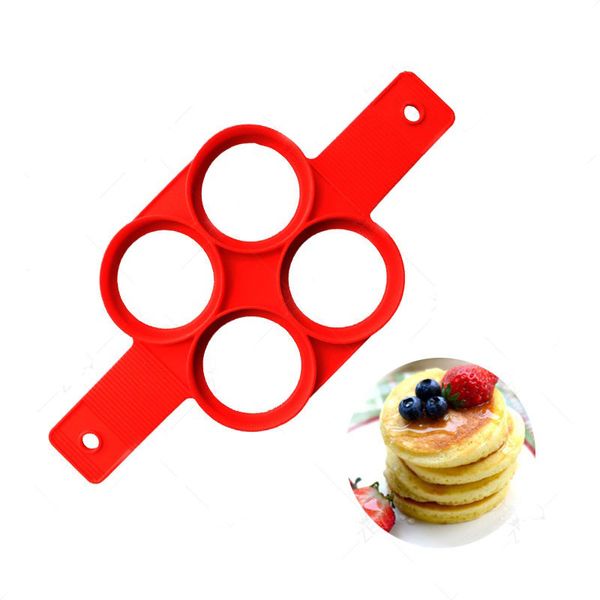 FORMY SILIKONOWE DO PANCAKE NALEŚNIKÓW JAJ -ZESTAW 4 różne wzory Komplet zdjęcie 5