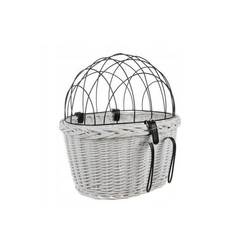 Kosz na rower dla psa kota na kierownicę rowerowy kratka transporter koszyk na Arena.pl