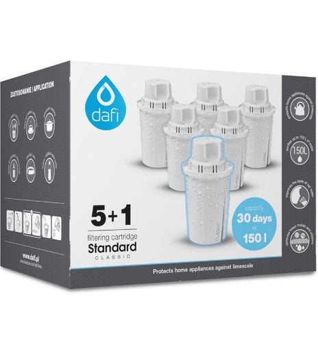 Filtr Dafi Classic Wkład do dzbanka filtrującego wodę | 6 szt. na Arena.pl