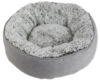 Małe legowisko dla psa XS owalne PLUSHY 40x40x12cm