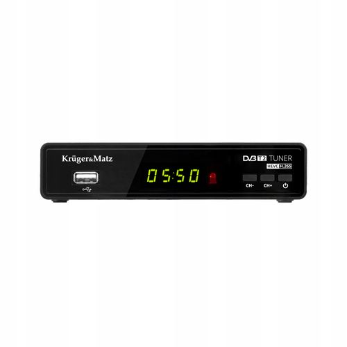 Tuner Dvb-T2 Krugermatz H.265 Hevc Dekoder Km0550 na Arena.pl