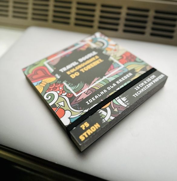 Travel Doodle. Kolorowanka do torebki. zdjęcie 3