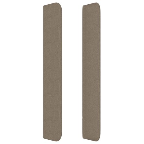 Zagłówek uszak, taupe, 93x16x118/128 cm, tkanina na Arena.pl