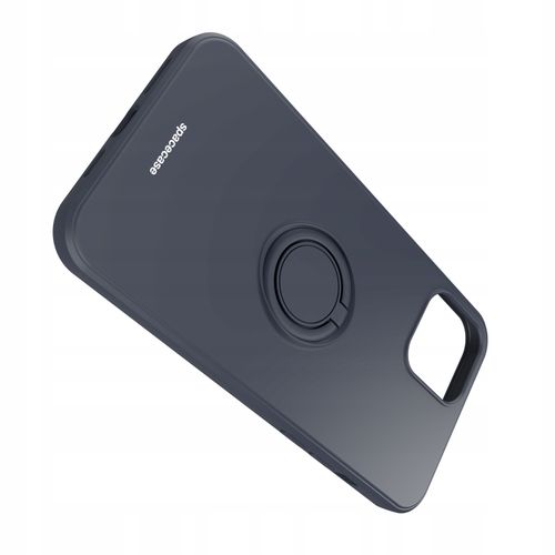 ETUI MATOWE DO IPHONE 12 PRO MAX SPACECASE SILICONE RING SILIKONOWE + SZKŁO na Arena.pl