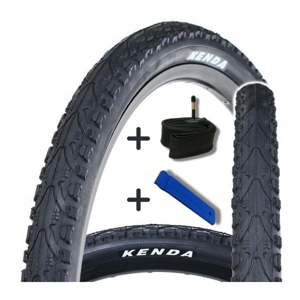 Opona Rowerowa 700x35C+dętka 28+łyżka zestaw opony rowerowe 37-622 zdjęcie 2