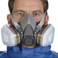 3M MASKA 6300 LAKIERNICZA KOMPLET +FILTRY 4 SZT. PÓŁMASKA 3M ORYGINAŁ