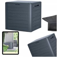 Skrzynia ogrodowa balkonowa taras WOODEBOX MBWL140 antracyt PROSPERPLAST