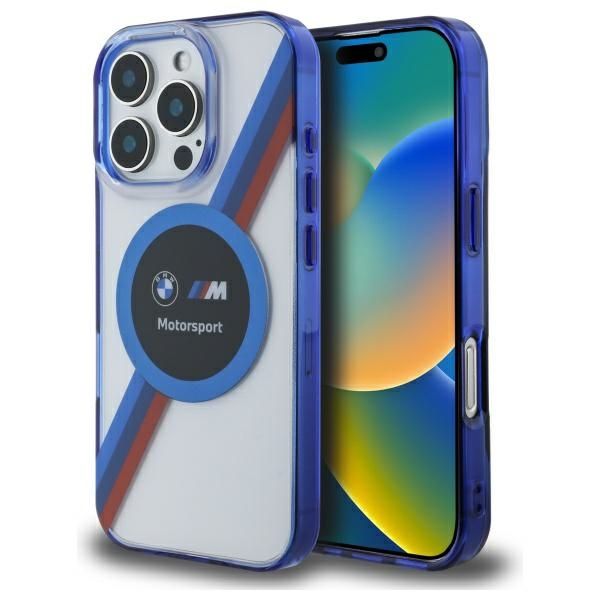 Etui BMW do iPhone 16 Pro Max 6.9"", Przezroczysty MagSafe zdjęcie 1