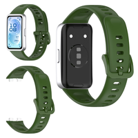 Pasek silikonowy do Huawei Band 11 / 11 Pro opaska TPU bransoleta zielony