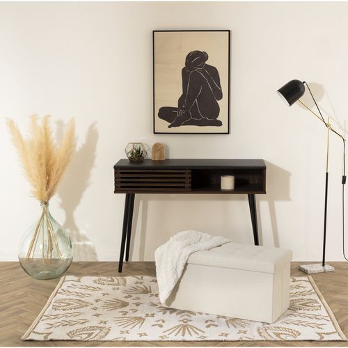 Pufa Lysandre duża beżowa na Arena.pl