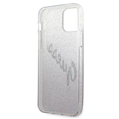 Guess Glitter Gradient Script - Etui iPhone 12 mini (różowy) na Arena.pl