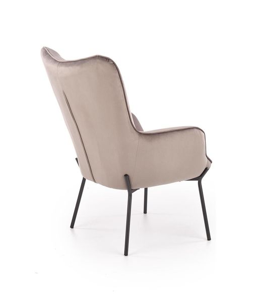 Fotel Cabres szary/ czarny zdjęcie 5