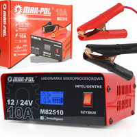 Prostownik MIKROPROCESOROWY Akumulatorowy 12V-24V