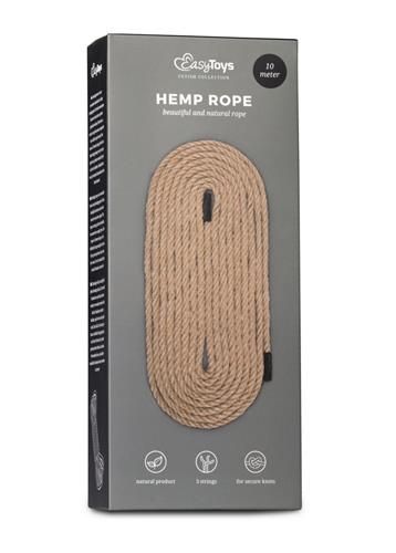 Wiązania-Hemp Bondage Rope 10M zdjęcie 1