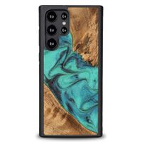 etui bewood unique na samsung galaxy s22 ultra - turquoise