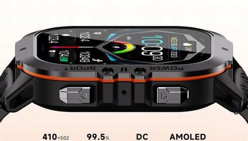SMARTWATCH MĘSKI C26 AMOLED MENU PL WODOODPORNE KROKOMIERZ watch ZEGAREK na Arena.pl