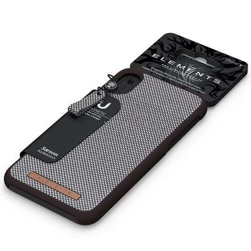 Nordic Elements Saeson Idun - etui iPhone 8 Plus / 7 Plus / 6s Plus (ciemny brąz) na Arena.pl