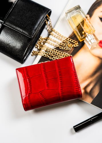 portfel damski skórzany ptn 15-09-cb-8782 red na Arena.pl