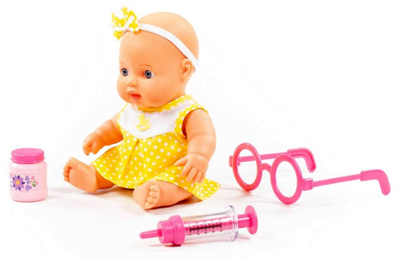 Wader Lalka Bobas 24 cm z zestawem lekarza 3 el zdjęcie 3