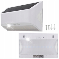 Biała Lampa Solarna Elewacyjna 6W 4000K SOE-10 EC61028 Eco Light