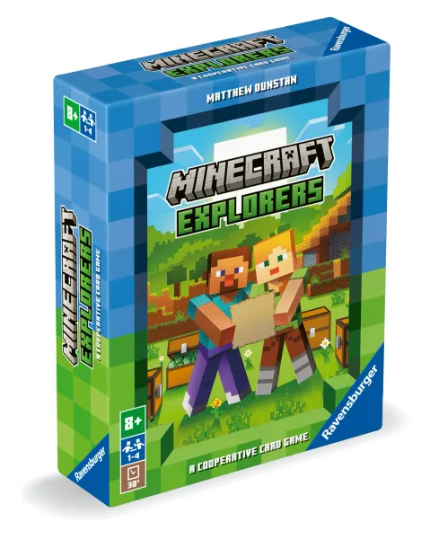 Minecraft Explorers - kooperacyjna gra karciana towarzyska Wersja podróżna zdjęcie 3