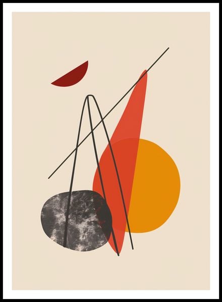 Plakat 67,5x95cm Harmonijna Forma zdjęcie 3