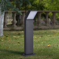 Stojąca LAMPA zewnętrzna Vidar K-8147 Kaja ogrodowa OPRAWA metalowa LED 12W 4000K outdoor IP54 czarna