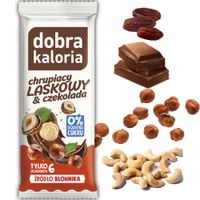 DOBRA KALORIA - BATON - CHRUPIĄCY LASKOWY & CZEKOLADA 35g Nr13