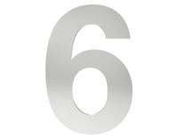 PRZYKRĘCANE OZNACZENIE BUDYNKU CYFRA 6