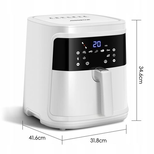 Frytkownica air fryer Aigostar White Cube 1900 W na Arena.pl