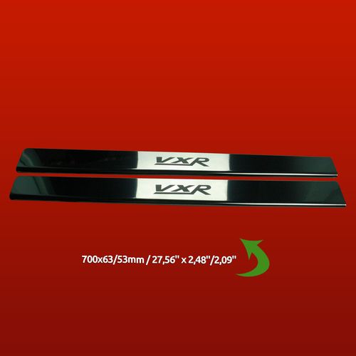 Listwa progowa OPEL/VAUXHALL CORSA D VXR Stal nierdzewna 304 połysk 2szt na Arena.pl