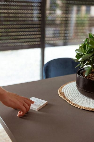 Ramka pojedyncza Somfy biały połysk zdjęcie 4