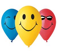 balony 5szt uśmiech 12''  gs110/ps3m